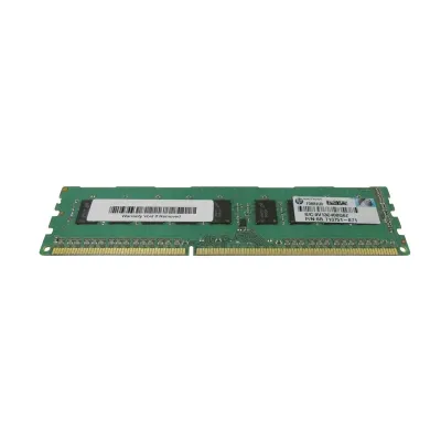 HP 4GB PC3-12800 DDR3-1600MHz ECC Unbuffered CL11 240-Pin DIMM 1.35V Low Voltage Dual Rank Memory Module Part# 713751-071 HP 4GB PC3-12800 DDR3-1600MHz ECC Unbuffered CL11 240-Pin DIMM 1.35V Low Voltage Dual Rank Memory Module Part# 713751-071