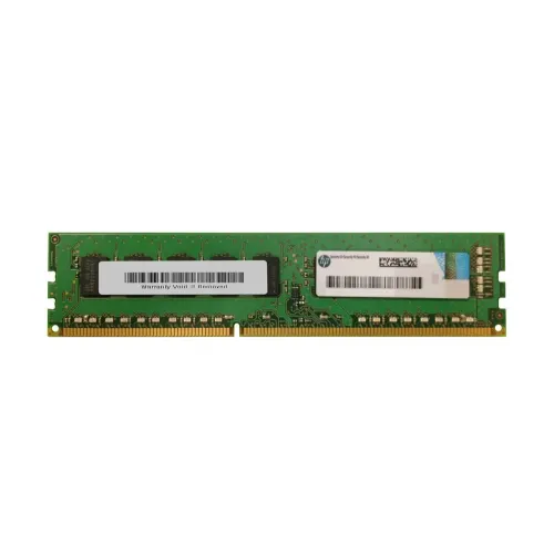 HP 4GB PC3-12800 DDR3-1600MHz ECC Unbuffered CL11 240-Pin DIMM Single Rank Memory Module Part# 821223-081