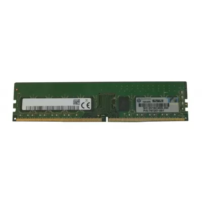 HP 4GB PC4-17000 DDR4-2133MHz ECC Unbuffered CL15 288-Pin DIMM 1.2V Single Rank Memory Module Part# 797257-081