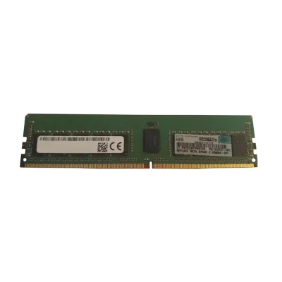 HPE 16GB PC4-21300 DDR4-2666MHz ECC Registered CL19 288-Pin DIMM 1.2V Single Rank Memory Module Part# 840757-091