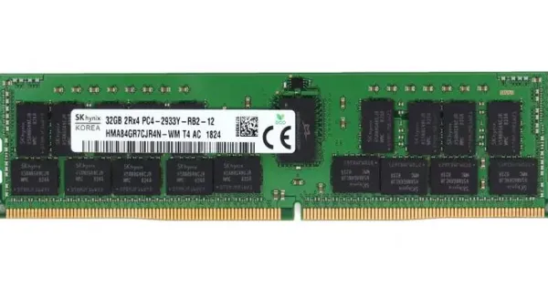 純正 SK hynix PC4-2933Y HMA84GR7CJR4N-WM 32GB 4枚セット 合計128GB