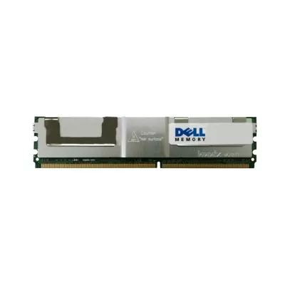 Dell 8GB PC2-5300 DDR2-667MHz ECC Fully Buffered CL5 240-Pin DIMM Quad Rank Memory Module Part# MT72HTS1G72FZ-667H1D