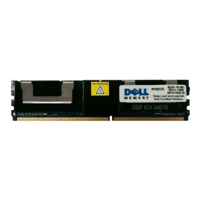 Dell 2GB PC2-5300 DDR2-667MHz ECC Fully Buffered CL5 240-Pin DIMM Dual Rank Memory Module Part# SNP9W657C Dell 2GB PC2-5300 DDR2-667MHz ECC Fully Buffered CL5 240-Pin DIMM Dual Rank Memory Module Part# SNP9W657C