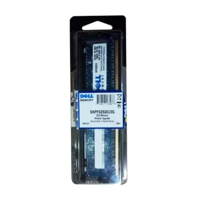 Dell 2GB PC3-8500 DDR3-1066MHz ECC Unbuffered CL7 240-Pin DIMM Dual Rank Memory Module Part# SNPF626DC/2G