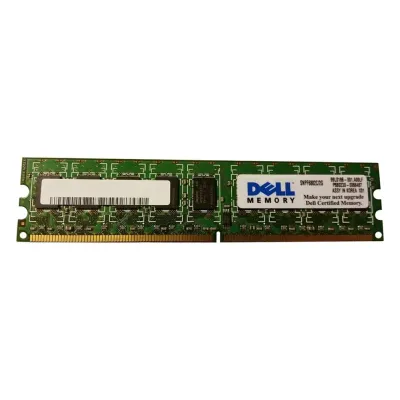 Dell 2GB PC2-5300 DDR2-667MHz ECC Unbuffered CL5 240-Pin DIMM Dual Rank Memory Module Part# SNPF6802C/2G Dell 2GB PC2-5300 DDR2-667MHz ECC Unbuffered CL5 240-Pin DIMM Dual Rank Memory Module Part# SNPF6802C/2G