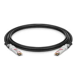 FS QSFP-DD-PC01 400G QSFP-DD Passive Copper Twinax Cable 1m 3ft