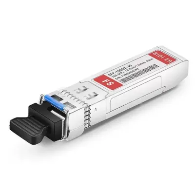 FS SFP-10G-BX40U-I 10GBASE-BX40-U BiDi SFP+ 1270nm-TX/1330nm-RX 40km SFP Transceiver