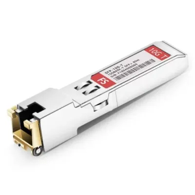 FS SFP-10G-T-80 10GBASE-T SFP+ Copper RJ-45 80m SFP Transceiver