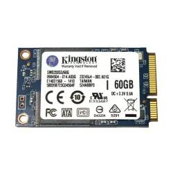Kingston 60GB Mini-SATA (mSATA) Internal Solid State Drive SSD SMS200S3/60G