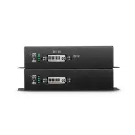 FS 4K DVI Extender Set with Audio, EDID and RS232 via Single LC Fiber FS 4K DVI Extender Set with Audio, EDID and RS232 via Single LC Fiber