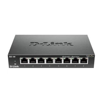 D-Link DGS108 8 Port Gigabit Unmanaged Switch