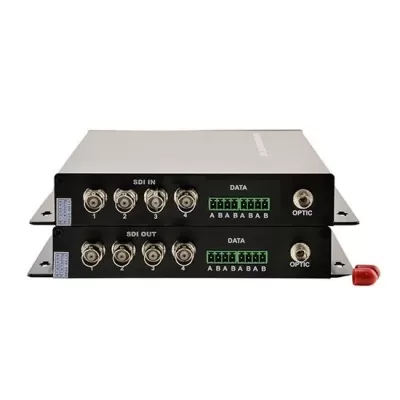 FS Mini 1 Channel Unidirectional HD-SDI over Optical Fiber Transmitter Receiver