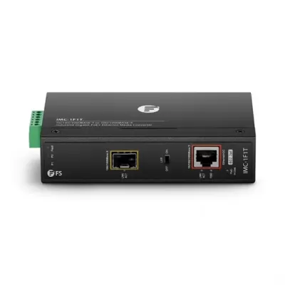 FS Industrial 1000Base-X SFP Slot Gigabit PoE+ Ethernet Media