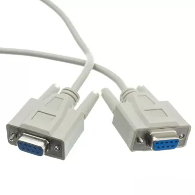 10D1-20406 DB9 Female TO DB9 6ft null modem Female Cable