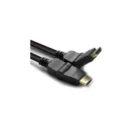 One For All CC2240 Video Cable India Version, HDMI W Swivel Connector 3m Black