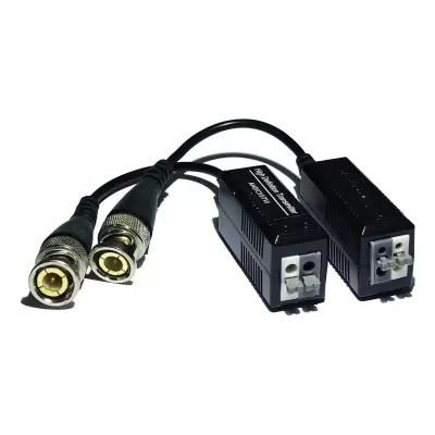 TOPHAVEN 1 Pair BNC Video Balun Coaxial Solderless Over UTP Cat5 Cat5e Cat6 Cable Upto 300 Meters