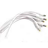 DC Connector for CCTV Camera 10 Pack to Connect Power Supply Cable white DC Connector for CCTV Camera 10 Pack to Connect Power Supply Cable white