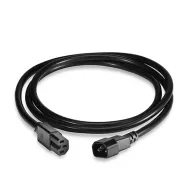 FS IEC320 C14 to IEC320 C15 14AWG 250V/15A Server Power Cable 6ft 1.8m PC14C15-15ABK-6 FS IEC320 C14 to IEC320 C15 14AWG 250V/15A Server Power Cable 6ft 1.8m PC14C15-15ABK-6