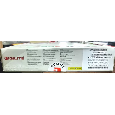 Digilite DL-A76ML-K-FC AMD 760G AM3 DDR3 Desktop Motherboard