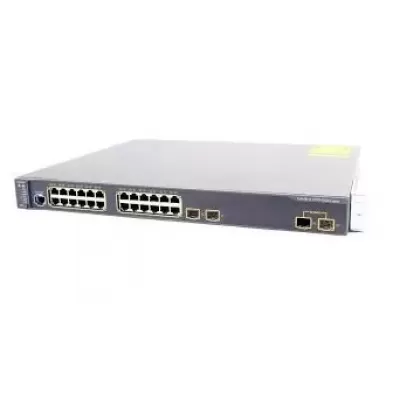 Cisco Catalyst 3750 Metro Series 24 Port DC Switch ME3750 ME-C3750-24TE-M