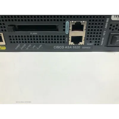 Cisco ASA 5520 series Adaptive Security Appliance ASA5500 Series ASA5520 V06