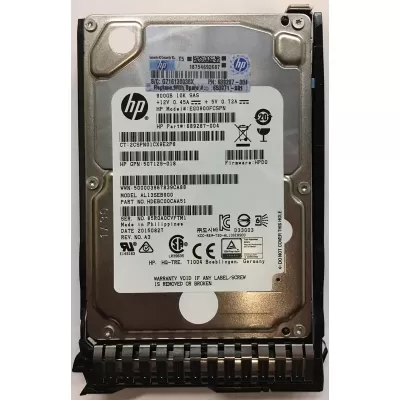 HP 900GB 10000RPM SAS 6Gbps 2.5-inch Hard Drive HDEBC00CAA51