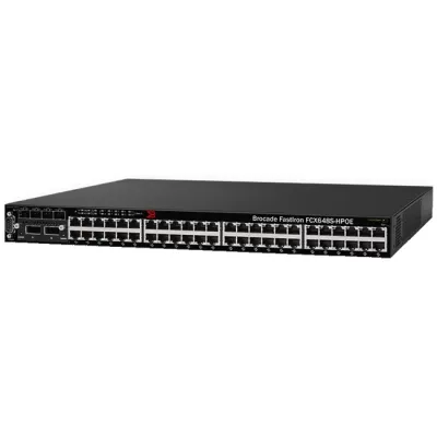 Brocade FastIron FCX648S-HPOE Layer 3 Switch FCX648S-HPOE