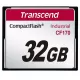Transcend TS32GCF170 Industrial CompactFlash memory card - 32 GB, Red