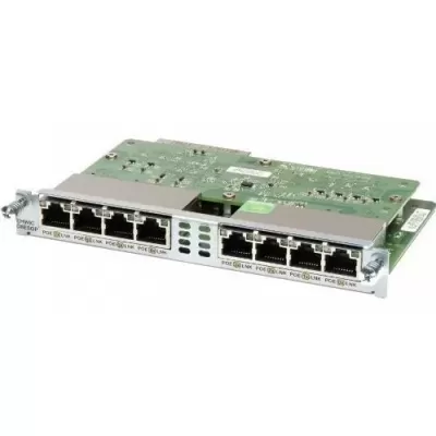 Cisco EHWIC-D-8ESG 8 Port 100/1000 Gigabit Enhanced WAN interface Card