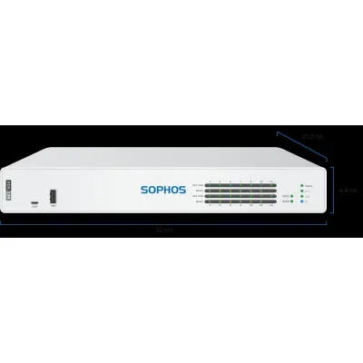 Sophos XGS 136 Firewall Hardware Appliance With Adapter ( Licence Expired )