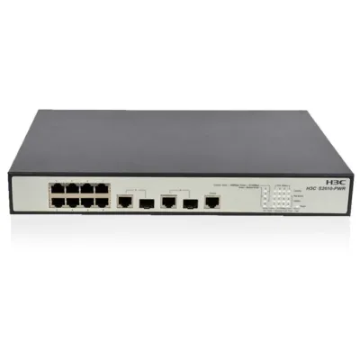 H3C SMB-S2610-PWR Ethernet Switch 8 Port 100M Layer 2 Intelligent Network Management POE Powered Switch H3C SMB-S2610-PWR Ethernet Switch 8 Port 100M Layer 2 Intelligent Network Management POE Powered Switch