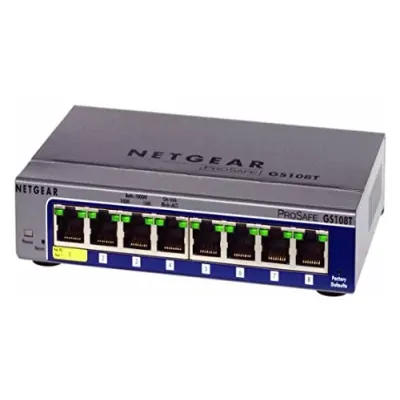 Netgear 8 Port Gigabit Managable Switch GS108Tv2