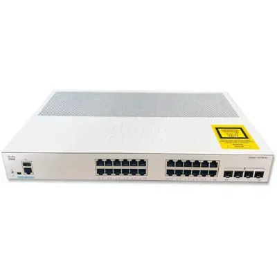 Cisco Catalyst C1000-24T-4G-L Network Switch, 24 x Gigabit Ethernet Ports, 4x1G SFP