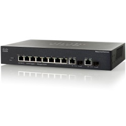 Cisco SG300-10 10-Port Gigabit Managed Switch