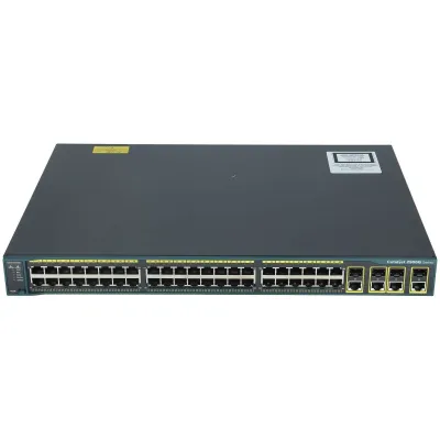 Cisco - WS-C2960G-48TC-L 48 Port 4 SFP Switch