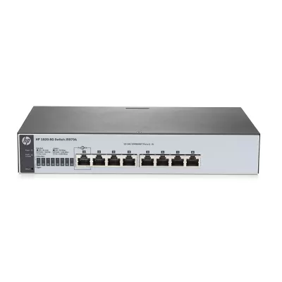 HP 1820-8G Switch-J9979A Giga Managed Switch with one PoE-In port