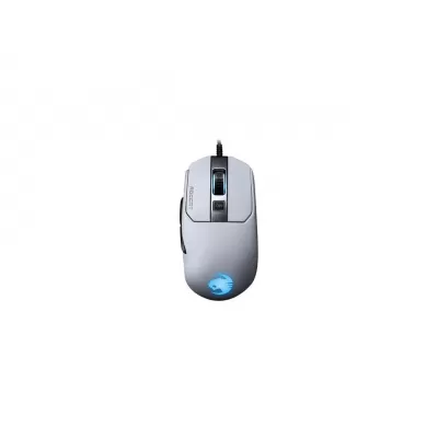 ROCCAT Kain 120 AIMO ROC-11-612-WE White 1 x Wheel USB Wired Optical 16000 dpi Titan-Click RGB Gaming Mouse