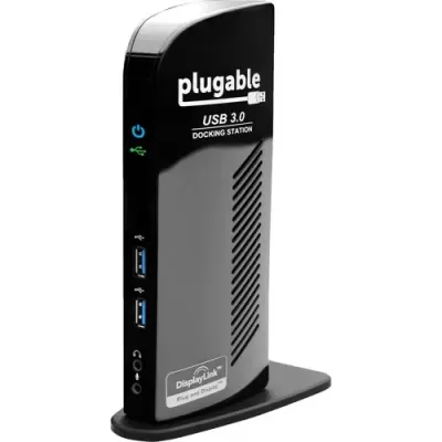 Plugable UD-3900 USB 3.0 SuperSpeed Universal Docking Station with Dual Video Outputs