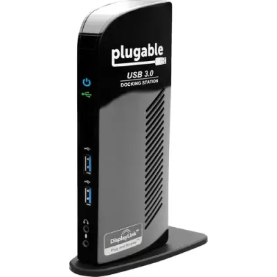 Plugable UD-3900 USB 3.0 SuperSpeed Universal Docking Station with Dual Video Outputs Plugable UD-3900 USB 3.0 SuperSpeed Universal Docking Station with Dual Video Outputs