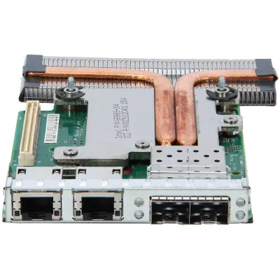 Dell 0C63DV 2-Port SFP+, 2-PORT RJ45 10GBE NIC Network Daughter Card