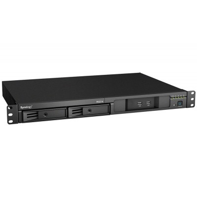 Synology RackStation RS214 2 Bay NAS With Two 5Tb (3.5") WD NASware 3.0 Hard Drive