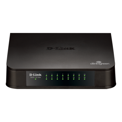 DLink DES-1016A 16-port 10/100 Switch ( some minor scratches on surface )