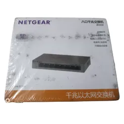 Netgear GS308- 8-Port Unmanaged Gigabit Ethernet Switch (Box Pack)