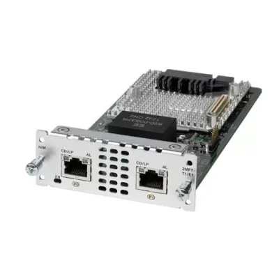 Cisco 2-Port Multi-Flex Trunk Voice Clear-Channel Data T1 E1 Module NIM-2MFT-T1/E1