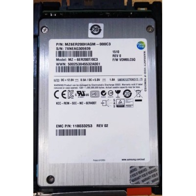 EMC 200GB 6Gbps 2.5inch SAS SSD Hard Disk V4-2S6FX-200