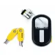 Kensington MicroSaver Retractable Keyed Laptop Lock (K64538US)