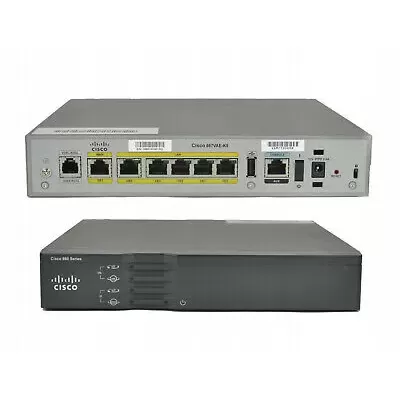 Cisco 867VAE Integrated Services Router with adapter
