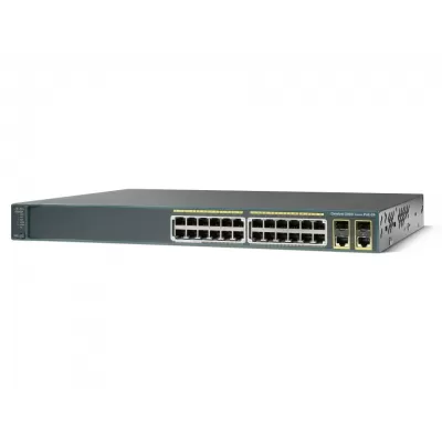 Cisco Catalyst WS-C2960-24PC-L 24 Port POE Managed Switch