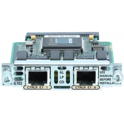 Cisco VWIC2-2MFT-G703 2 Port Multiflex Wan Interface Card