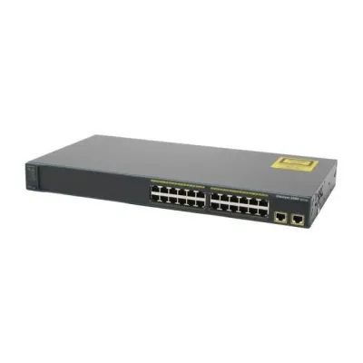 Cisco Catalyst Layer 2 WS-C2960-24TC-L 24 Port Managed Switch